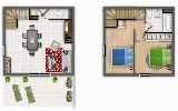 2-bed lot plan example 49m�